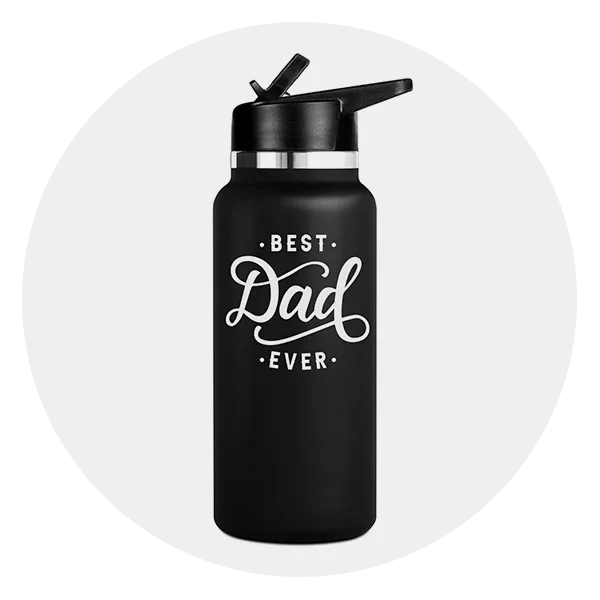 OTTIO Best Dad Ever Water Bottle