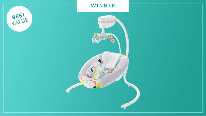 The Fisher-Price Revolve Swing wins the 2017 Best of Baby award from The Bump