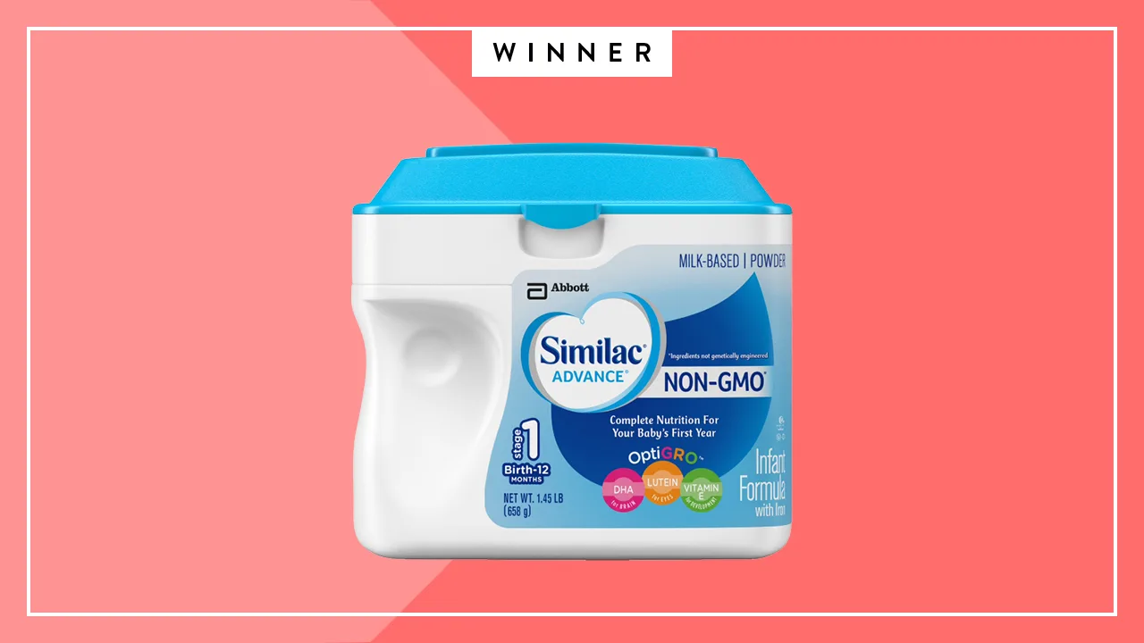 Best Formula: Similac Advance Non-GMO Infant Formula