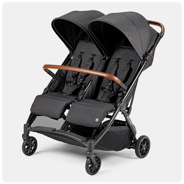 bombi Bēbee Twin v2 Lightweight Double Stroller