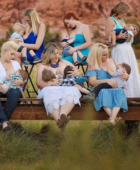 This unedited photo gallery shows what breastfeeding really does to breasts