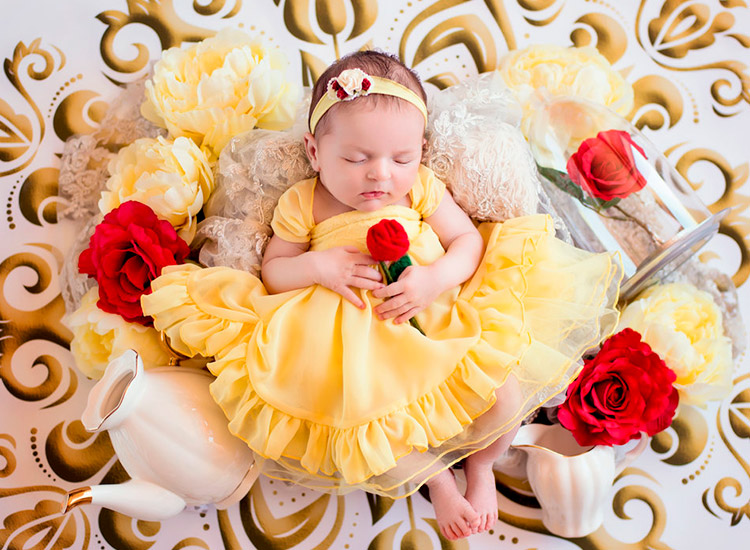 Disney princess hot sale newborn outfit