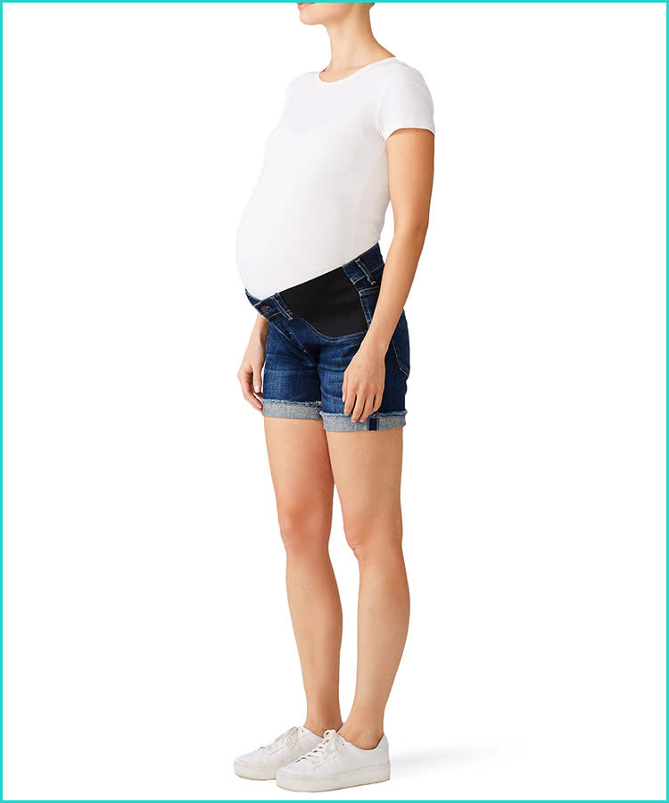 just jeans maternity shorts