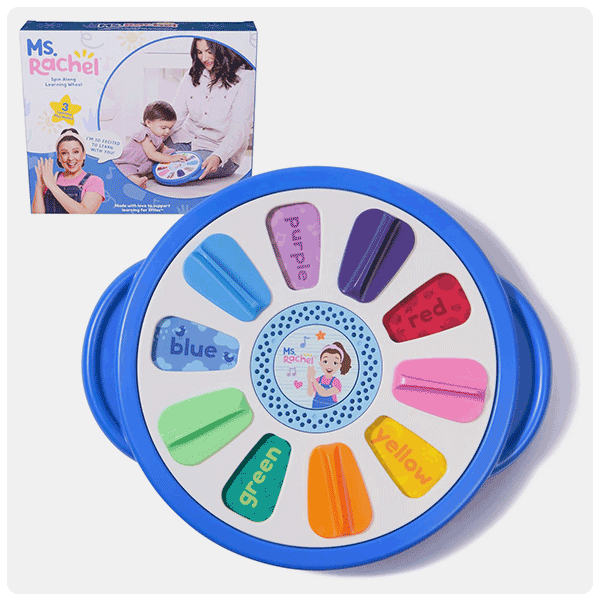 Ms. Rachel Official Spin Along Learning Wheel amazon toy