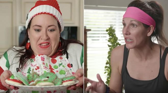 1980s Mom Vs 2022 Mom Christmas Bloggers Make Funny 1980S Mom Vs. 2018 Mom Christmas Video