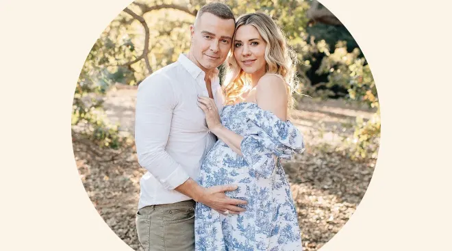 joey lawrence and samantha cope pregnancy photoshoot