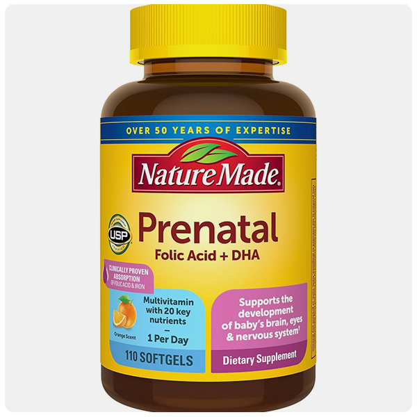 NatureMade Prenatal Multivitamin Multi + DHA Softgels