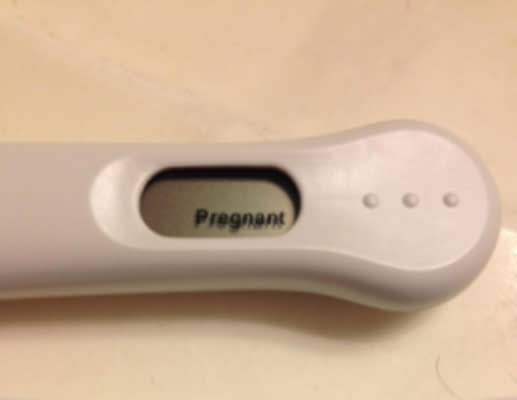 negative equate pregnancy test