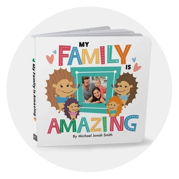 Pint Sized Productions “My Family is Amazing” Board Book  