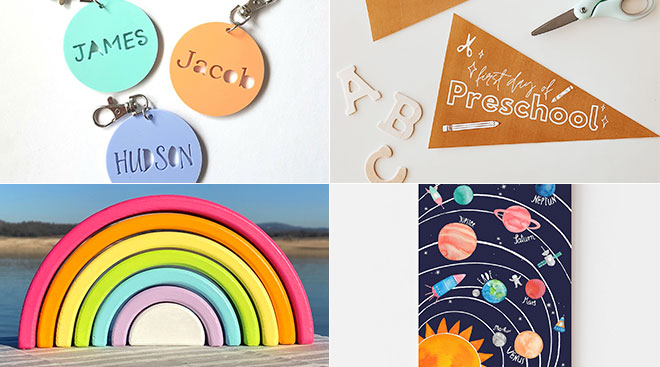 Etsy announces back to school trends which include personalized products and home learning activities. 