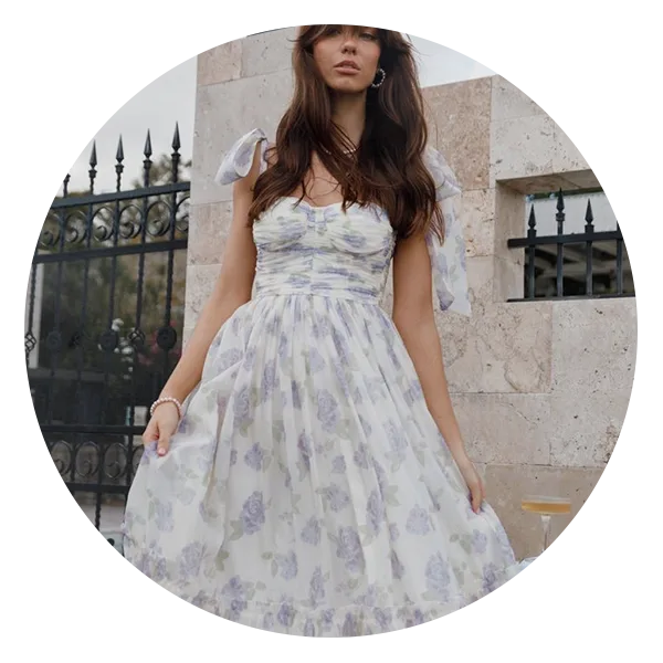 Petal + Pup Floret Midi Dress
