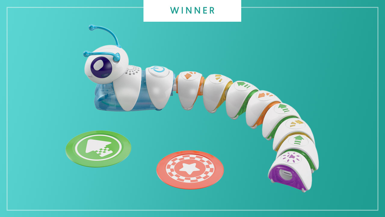 Fisher-Price Code-a-Pillar toy wins the 2017 Best of Baby Tech Award from The Bump.