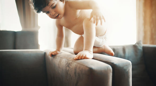 Strategies for Changing a Squirmy Toddler's Diaper