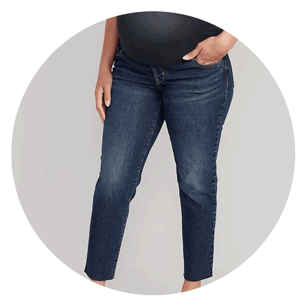 Light Blue Wide Leg Maternity Jeans– PinkBlush