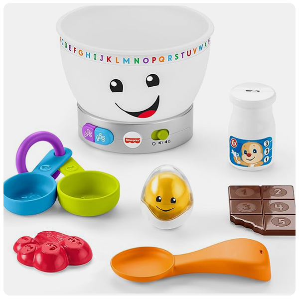 Fisher-Price Laugh & Learn Magic Color Mixing Bowl 