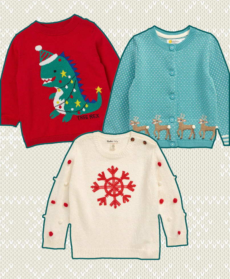 22 Amazing Baby and Toddler Ugly Holiday Sweaters