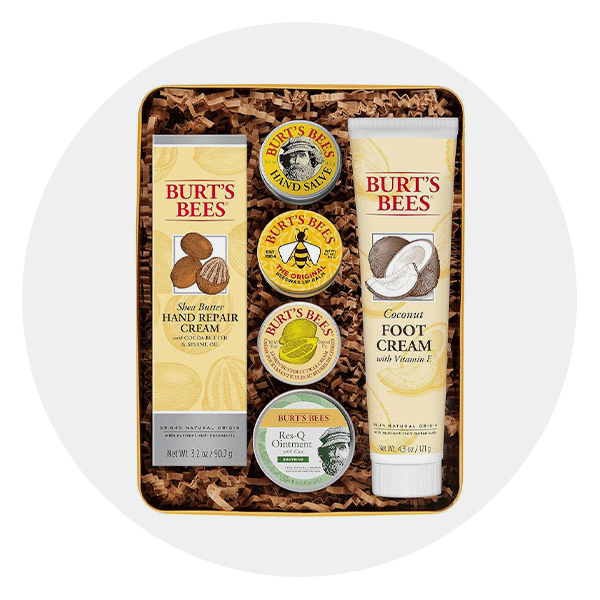Burt's Bees Easter Basket Stuffers, Classics Gifts Set, 6 Products in Giftable Tin