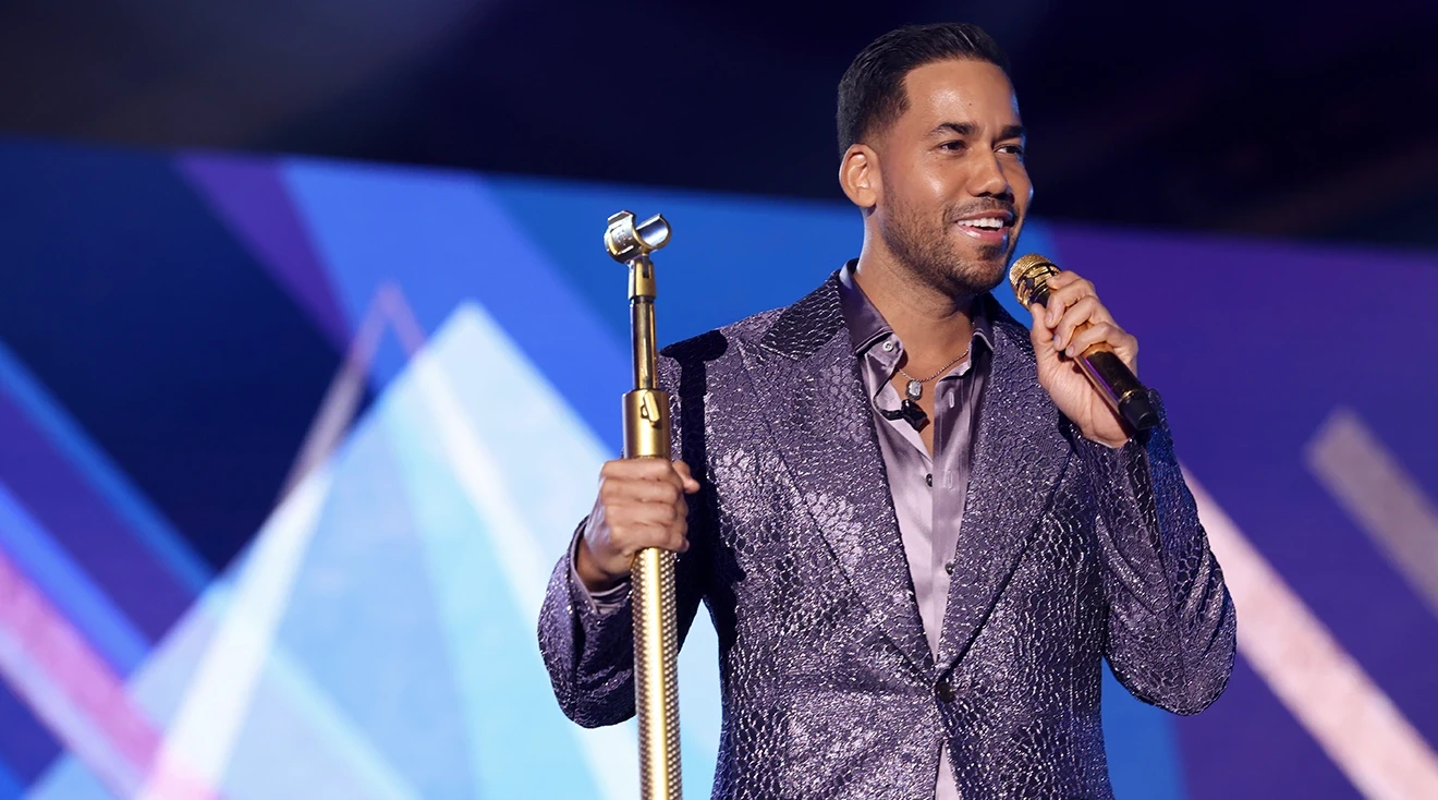 Romeo Santos performs onstage during the 2022 Latin Recording Academy Person of the Year Honoring Marco Antonio Solís at the Mandalay Bay Convention Center on November 16, 2022 in Las Vegas, Nevada