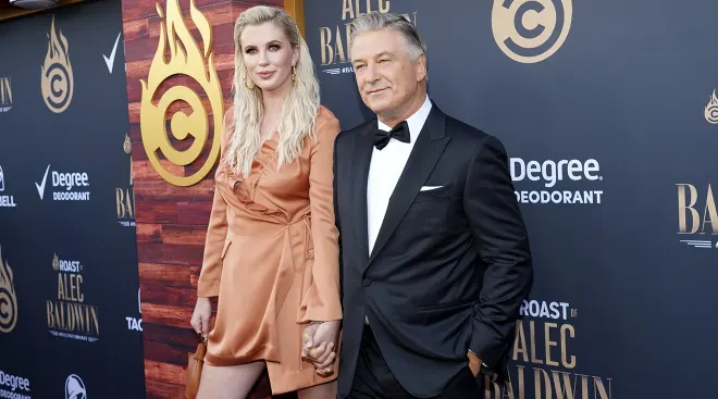 Ireland Baldwin and Alec Baldwin attend the Comedy Central Roast of Alec Baldwin at Saban Theatre on September 07, 2019 in Beverly Hills, California