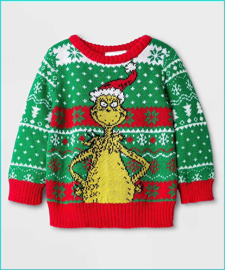 22 Amazing Baby and Toddler Ugly Holiday Sweaters