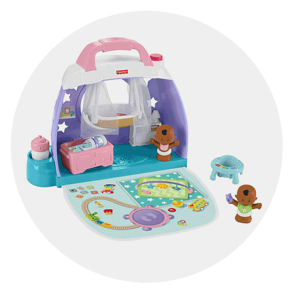 Fisher-Price Little People Cuddle & Play Nursery Toddler Playset