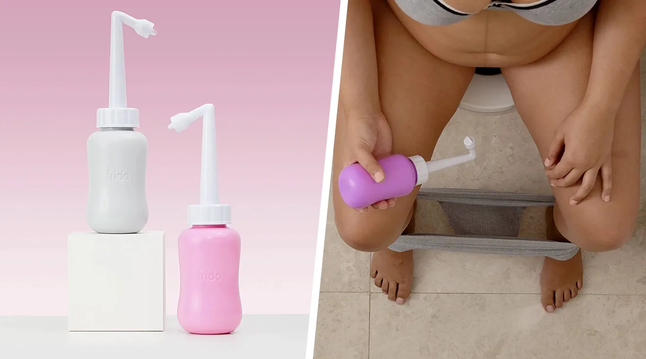 frida mom peri bottle for postpartum recovery