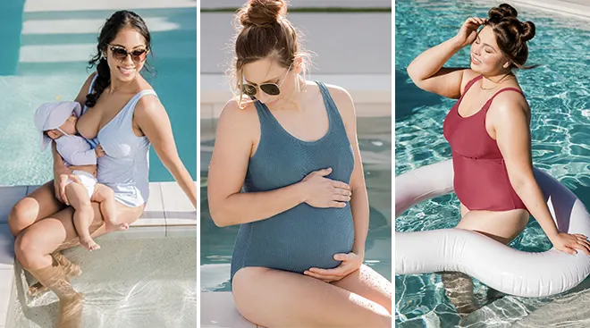 kindred bravely maternity swimsuit collection