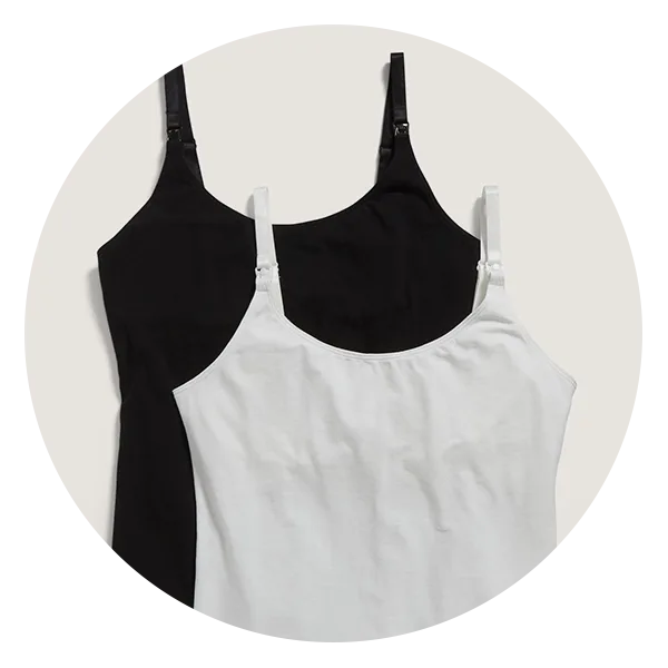 Old Navy Maternity First Layer Nursing Cami 2-Pack
