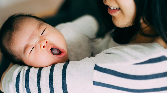 How to get my shop newborn to sleep longer