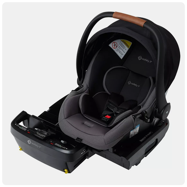 Safety 1st onBoard Slide DLX Infant Car Seat featuring SafetySlide Base
