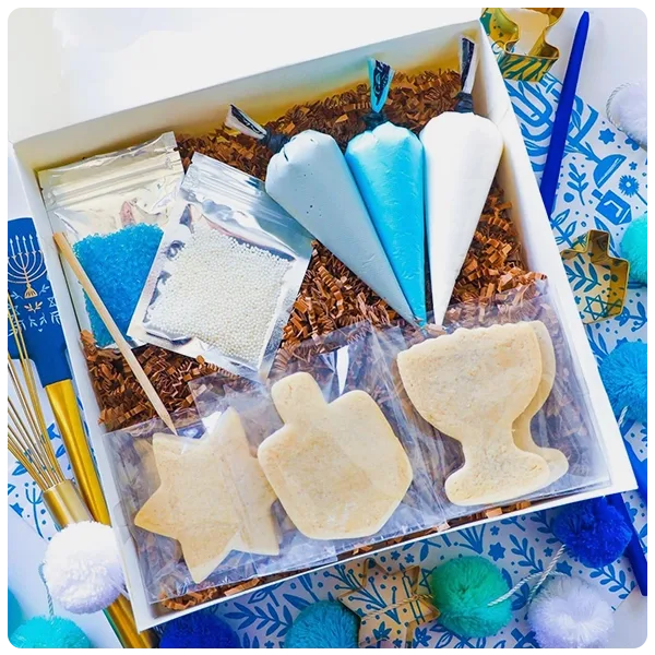 ParsonsCookieCo Hanukkah DIY Sugar Cookie Kit