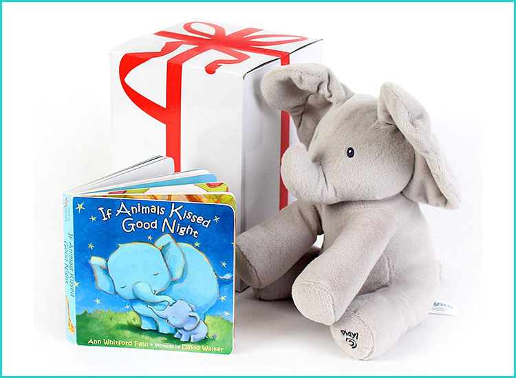 stuffed animal book set