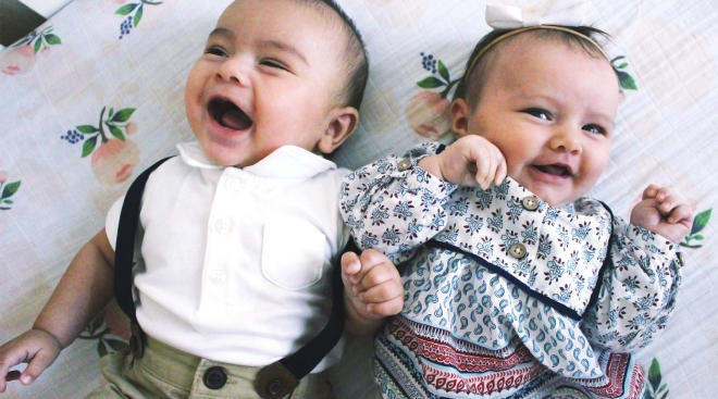 Doctors Identify World S Second Case Of Semi Identical Twins