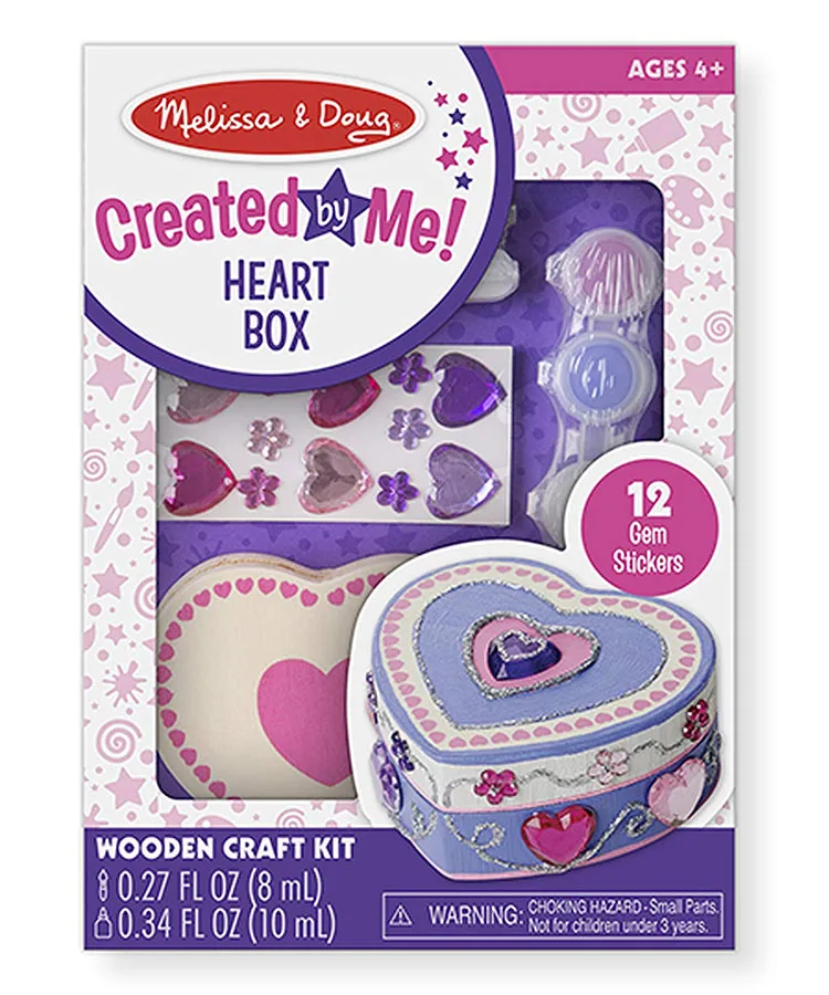 Mini Wooden paint kits Valentine's Day, birthday party favors