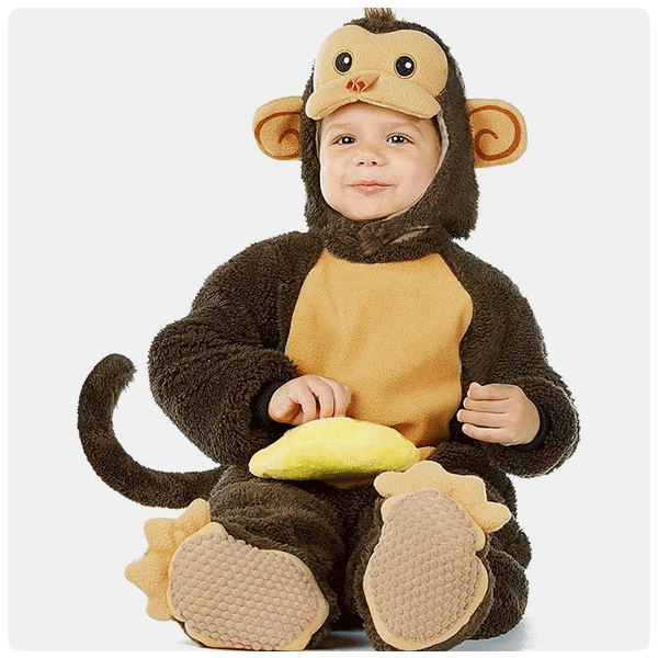 Spooktacular Creations Baby Monkey Costume Deluxe Set