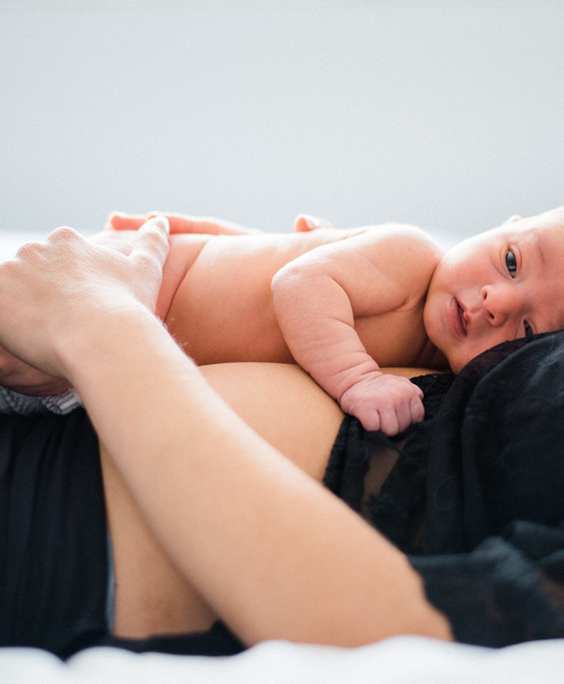 Gently Stroking Baby Helps Ease Pain, Study Says