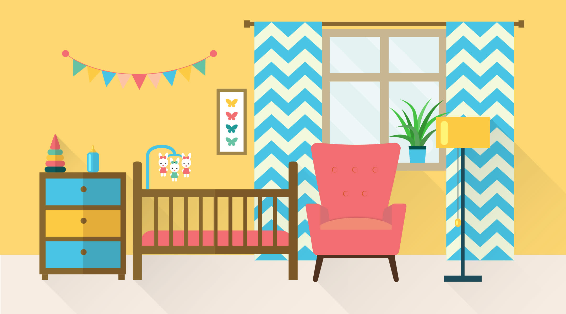 9 Must Haves For A Healthy Hy Nursery Vector Image Nursery