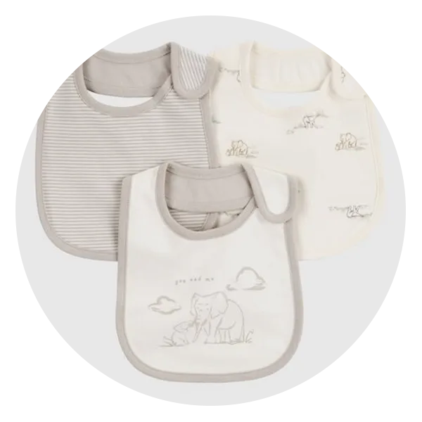 Carter's Baby 3-Pack Teething Bibs
