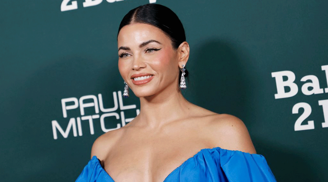 US actress Jenna Dewan arrives for the 2023 Baby2Baby Gala in Los Angeles, California, on November 11, 2023