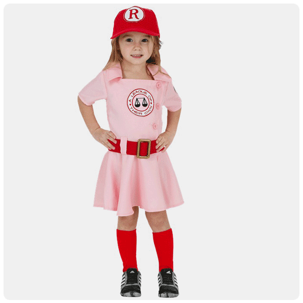 Toddler's A League of Their Own Dottie Costume