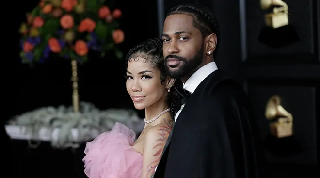 Jhene Aiko and Big Sean at THE 63rd ANNUAL GRAMMY® AWARDS, broadcast live from the STAPLES Center in Los Angeles, March 14, 2021