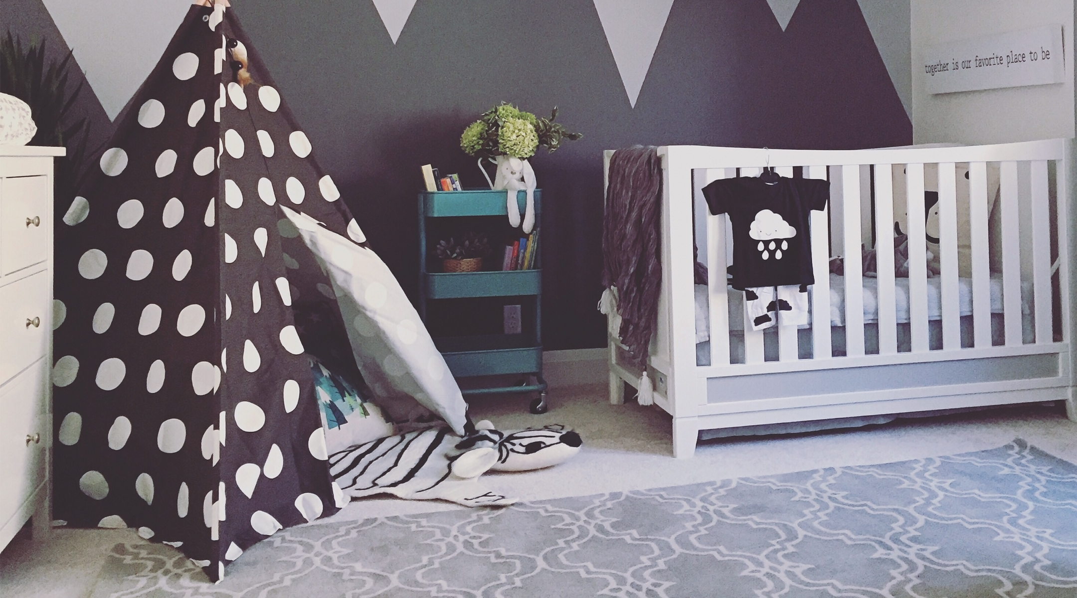 Baby room shop teepee