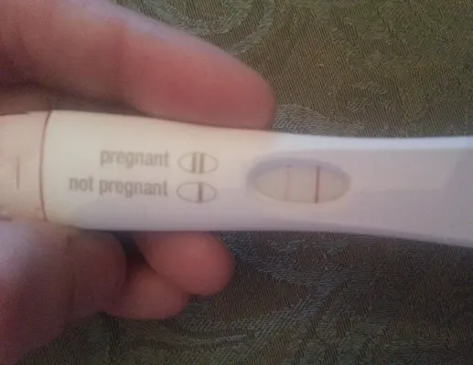 Negative or faint positive? Used first response early test a week