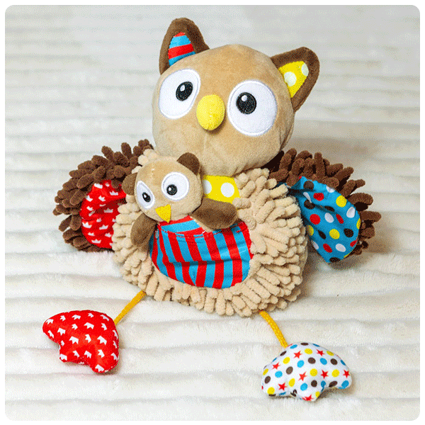 The Catholic Company Olivia the Owl Personalized Prayer Buddy