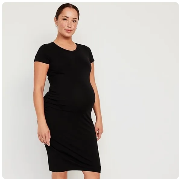 Old Navy Maternity Short-Sleeve Bodycon Dress