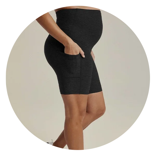 Emama Maternity Bike Shorts, Pregnancy Shorts