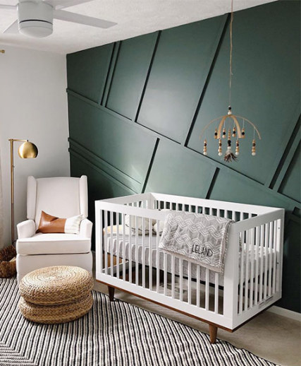 5 Stunning Board and Batten Wall Ideas for the Nursery - One Sweet