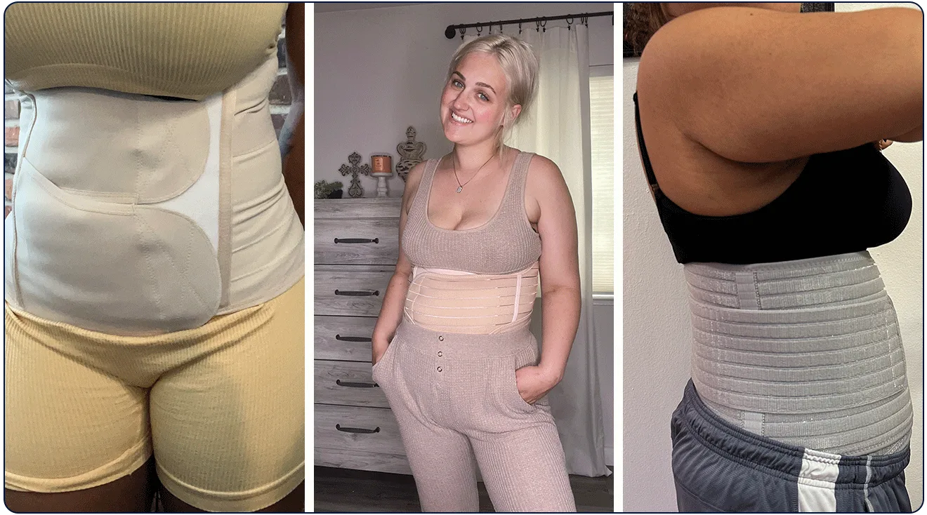 Postpartum Girdle (XS-Black) Speed Recovery After Childbirth, Flat Looking  Stomach