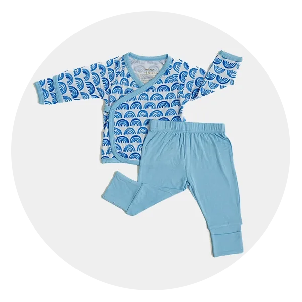 Blue Rainbows Women's Pajama Pants - Little Sleepies