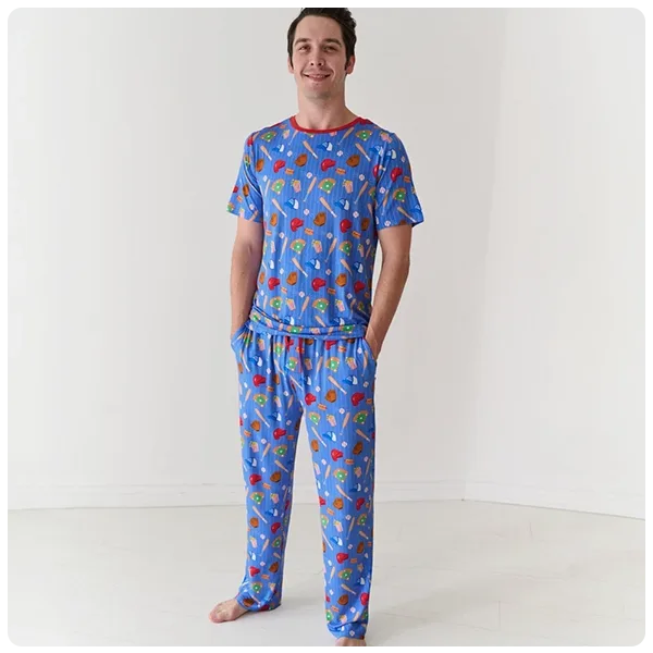 Little Sleepies Men’s All Stars Pajamas